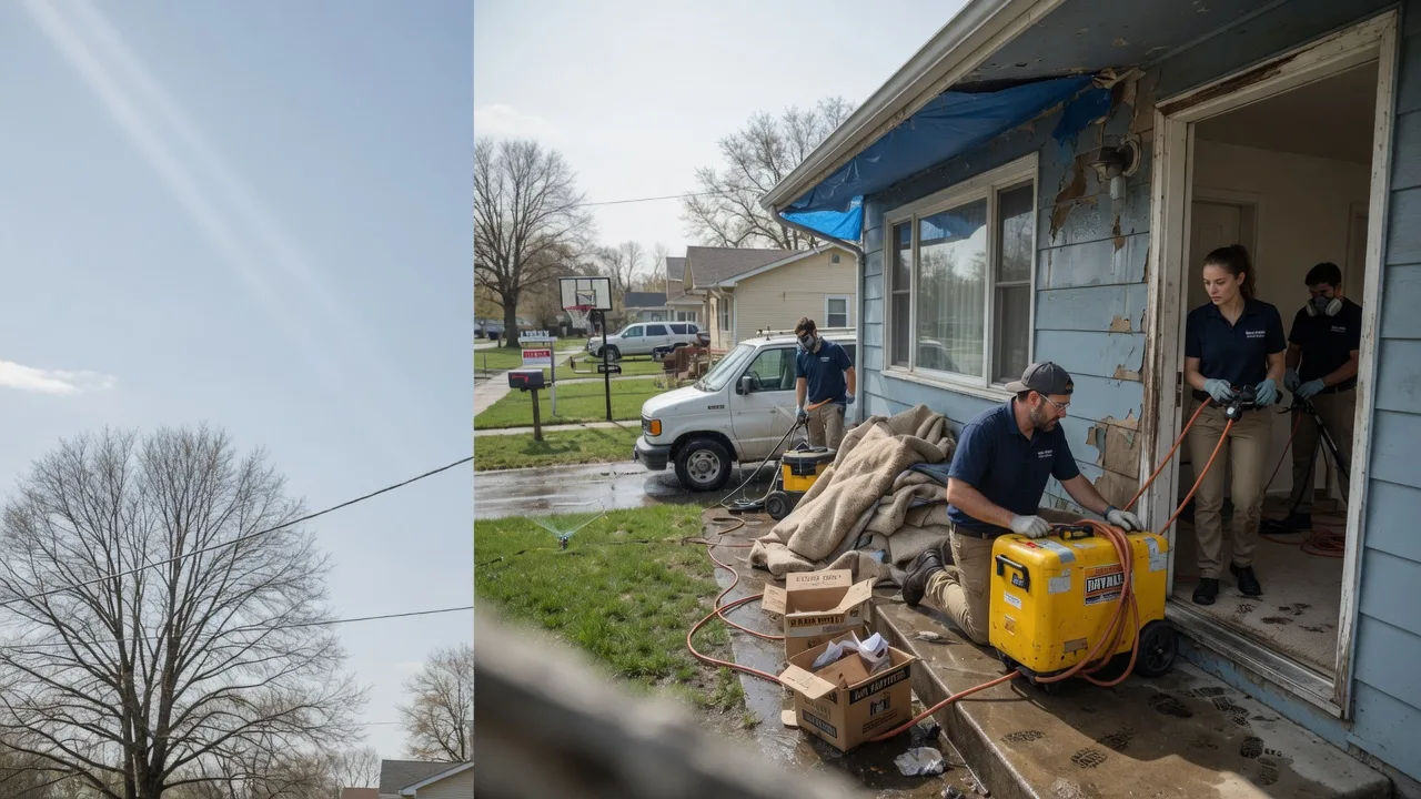 Basement Flood Cleanup in Genesee, ID near me